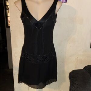 💥Elegant Black Sleeveless Dress